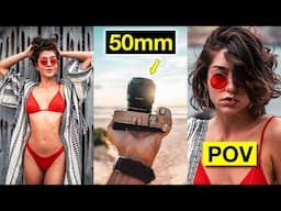 POV PHOTOGRAPHY CHALLENGE // SONY 50mm 1.8 Budget Portrait Lens