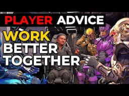 [PLAYER] How do you work better together, like a team?