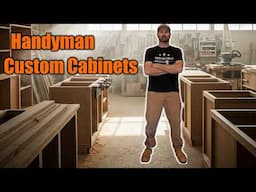 From Plywood Sheets to STUNNING Cabinets (Using Basic Tools) Ep. 2