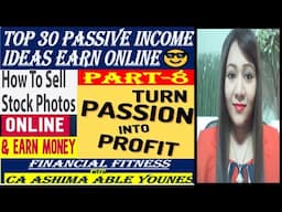 Stock Photography Earn Online Passive Income Ideas PART8