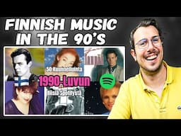 50 Most Streamed 90's Finnish Songs on Spotify 🇫🇮 Reaction