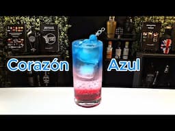 Como Hacer la BEBIDA CORAZÓN AZUL 💍 con VODKA