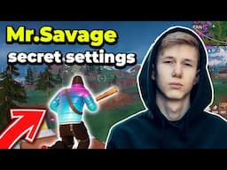 MrSavage *FINALLY* Reveals His NEW SECRET SETTINGS & SETUP! (2025)