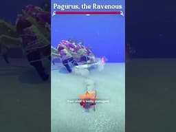 Pagurus The Ravenous' Unique Weakness #anothercrabstreasure