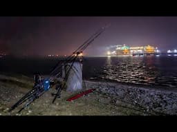 Busy Night Fishing Holyhead Breakwater