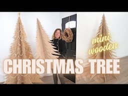 How to Create a Cool Mini Wooden Christmas Tree in Minutes