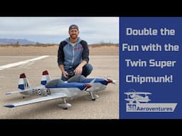 Double the Fun with the Twin Super Chipmunk 3D Printed R/C Aircraft!  Huge 82 Inch Wingspan!