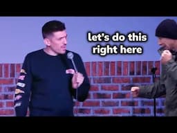 When Hecklers Try To Fight Comedians