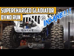 Jeep Gladiator Dyno Run!!!  Bruiser Conversions 6.6L LX3 Engine w/ Whipple Supercharger.