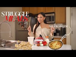 3 Genius Dishes with Cheese, Milk, Eggs & Flour🍴 | Struggle Meal Challenge Ep 2