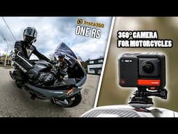 The KING of 360 cameras for Motorcycles? | Insta360 ONE RS