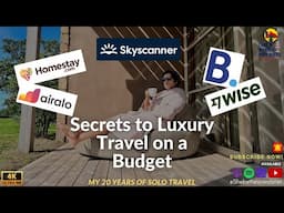 Secrets to Luxury Travel on a Solo Budget | Tips on how to save money on flights, hotels, & food