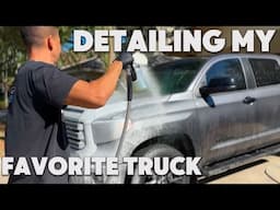 Cleaning a DIRTY Toyota Tundra! FULL Process - Foam Wash & Interior Detail