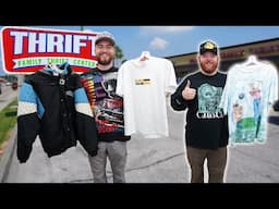 Finding $100 T-Shirts In The Thrift Store! A Trip to the Thrift!