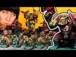 Expanding My Ork Army!!! Painting & Kitbashin' My First Ork Boyz!!!!