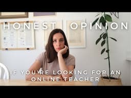 ADVICE FROM AN ONLINE TEACHER | Trial Lesson, Red Flags, Feedback, Prices and more || italianbites