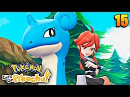 Pokémon Let's Go Pikachu - LA CHICA MISTERIOSA Y LAPRAS! | EPISODIO 15 en español