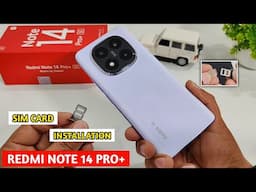 Redmi Note 14 Pro Plus Sim Card Installation | Redmi Note 14 Pro Plus