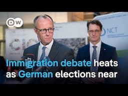 Asylum applications fall by a third in Germany ahead of national elections | DW News