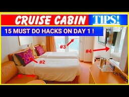 15 Cruise Cabin Tips For A FINER CRUISE Experience!