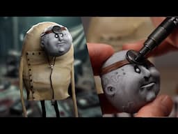 Making up MY OWN Nightmare Character, Meet THE DOCTOR - Polymer Clay Sculpting Tutorial & Story