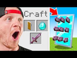 Minecraft, But I Can Craft Anything