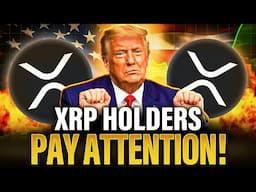 Trump Just Announced Something Huge | XRP Holders Pay Attention