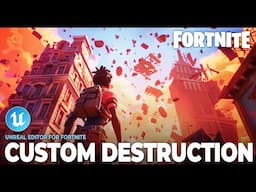 Custom Fortnite Interactive Destructible Objects & Props - 2024 UEFN Tutorial