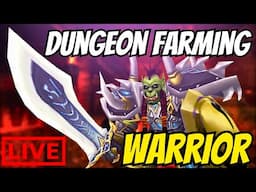 🔴LIVE- (CLASSIC WOW) Dungeon Farming Warrior Build!!!