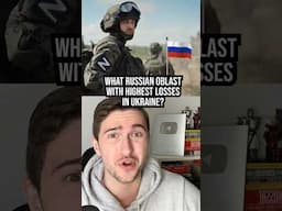 What Russian Oblast w/ Highest Losses in Ukraine? 🇷🇺⚔️