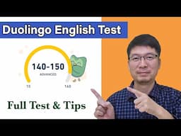 How I got 150 on the Duolingo English Practice Test| Full Test & Tips (The DET)