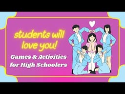 🎲🩵Fun ESL Games for High School Students (They’ll Actually Enjoy!)