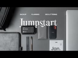 How I Jumpstart My Year as A Tech Enthusiast | Backup, Planning, Decluttering