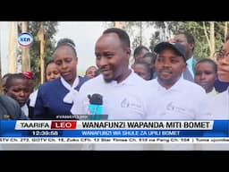 Wanafunzi wa shule za upili Bomet washiriki katika upanzi wa miti