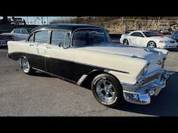 Test Drive 1956 Chevrolet 210 4-Door Post SOLD FAST $15,900 Maple Motors #2918