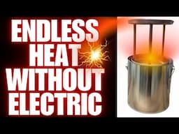 Endless Heat Without Electric | Safe Reliable And Low Cost