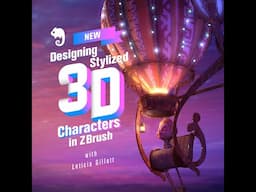 Trailer: Designing Stylized 3D Characters in ZBrush with Leticia Gillett