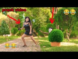 prank| tree prank video|bushman prank videos|