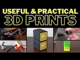 10 USEFUL Things to 3D Print First - Practical 3D Prints