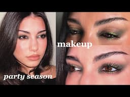 christmas eye makeup tutorial with tips