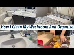 Apna Washroom Clean Kiya | Organized My Closet | Online Shopping Ki