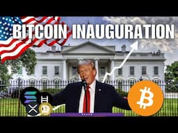 BIGGEST INAGURATION EVER! BITCOIN & CRYPTO LIVE