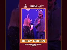 Riley Green talks about going viral with Ella Langley @RileyGreenMusic @ellalangleymusic