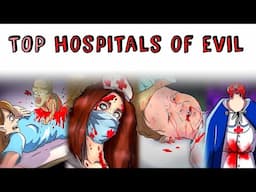 TOP HOSPITALS OF EVIL 💉 Draw My Life Horror Stories