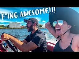 TESTING THE NEW DINGHY!! 🛥️ Boat Life at ICW of Fort Lauderdale