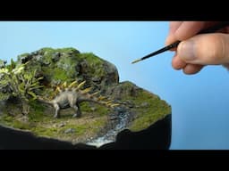 Creating a Diorama from a Cheap Dinosaur Toy