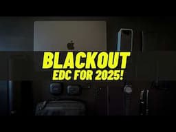 ULTIMATE All Black EDC + Tech Kit for 2024-2025!