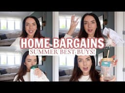 HOME BARGAINS HAUL! JUNE 2023 | SUMMER HAUL BEST BUYS | Eilidh Wells