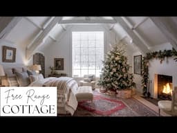 Instrumental Christmas Music with Crackling Fireplace ~ Cozy Christmas Ambience for Work or Study