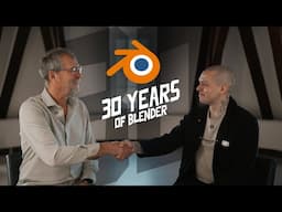 30 Years of Blender. With Ton Roosendaal | BCON24